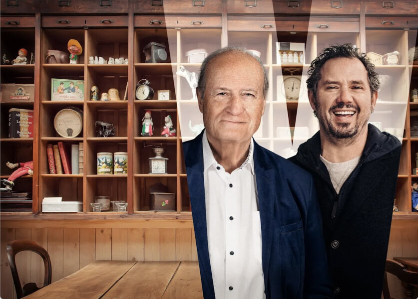 Axel Daeseleire en Jacques Vermeire gooien hun passie voor kunst en antiek in de strijd